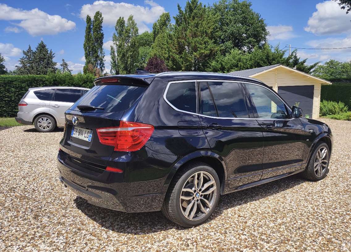 BMW X3 pack M 2017 noir – Image 3